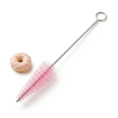 Kartáč na čištění zdobících špiček, konický, délka 13 cm