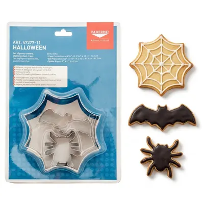 Nerezová vykrajovátka Halloween, sada 3 ks