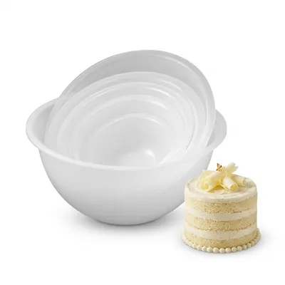 Plastová mísa na pečení 6 l, průměr 32,5 cm, výška 14,7 cm