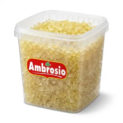 Kandovaný cedrát kostičky 6x6 mm, Ambrosio, 900 g