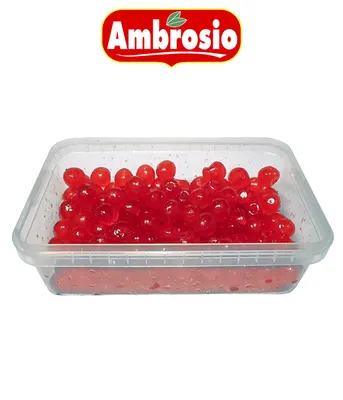 Kandované vypeckované třešně červené 900 g