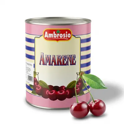 Třešně Amarene celé kandované ve vlastní šťávě 5 kg