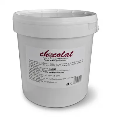 Arašídová pasta 100% hladká 1 kg