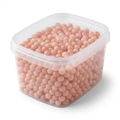 Cukrové perly broskvové 4 mm, 1,2 kg