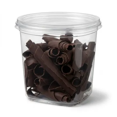 Čokoládové hobliny dlouhé hořké 2,5 kg