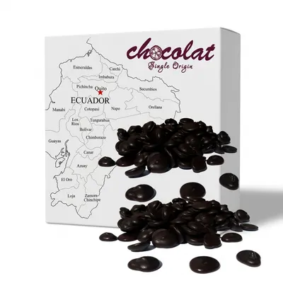 Hořká čokoláda 73% Ecuador v peckách 1 kg