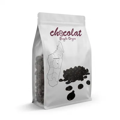 Hořká čokoláda 74% Madagaskar v peckách 1 kg