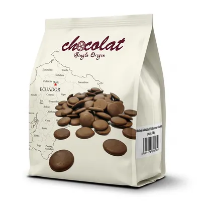 Mléčná čokoláda 32% Universo Chocolat, pecky, 1 kg