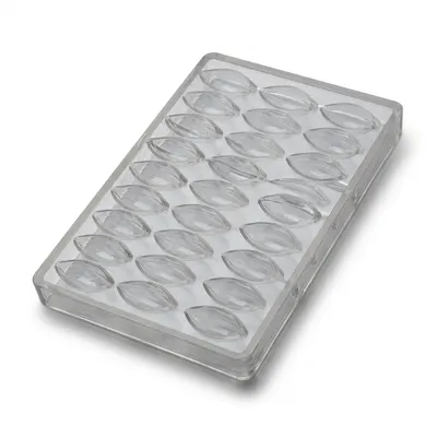 Forma na pralinky kakaový bob 9 g, 3x8 dutin, polykarbonát