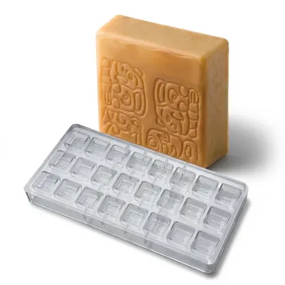 Forma na pralinky Maya 9 g, 3x8 dutin, polykarbonát