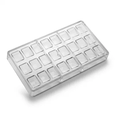 Forma na pralinky střecha 10,5 g, 3x8 dutin, polykarbonát