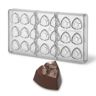 Forma na pralinky Mochi květ 9,5 g, 3x7 dutin, polykarbonát