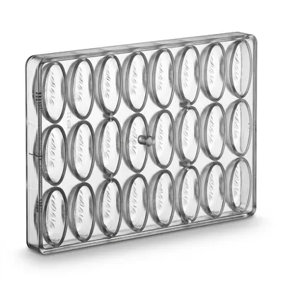 Forma na pralinky polykarbonátová 11 g, 3x8 tvarů