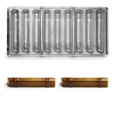 Forma na pralinky polykarbonátová bambus 32,5 g, 1x9 tvarů