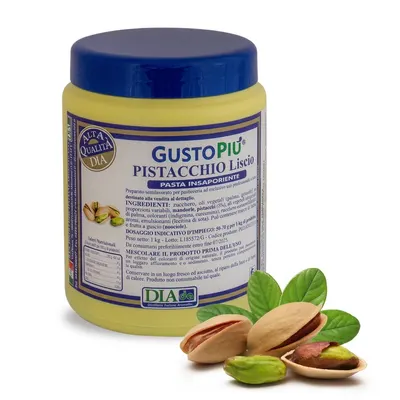 Ochucovací pasta pistácie hladká GustoPiú 1 kg