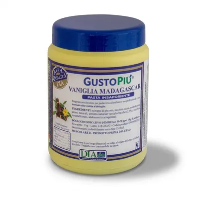 Ochucovací pasta vanilka Madagaskar GustoPiú 1 kg