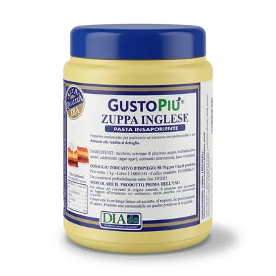Ochucovací pasta anglický punč GustoPiú 1 kg