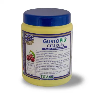 Ochucovací pasta třešeň s kousky GustoPiú 1 kg