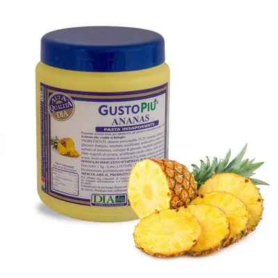 Ochucovací pasta ananas GustoPiú 1 kg