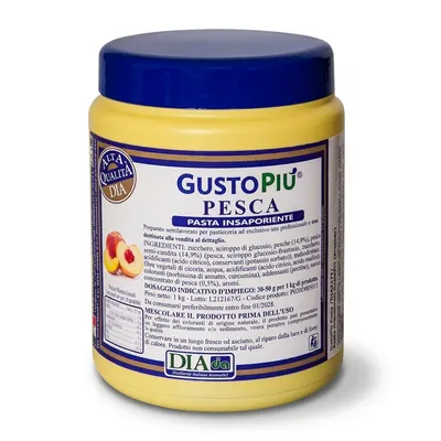 Ochucovací pasta broskev GustoPiú 1 kg
