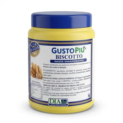 Ochucovací pasta sušenka GustoPiú 1 kg