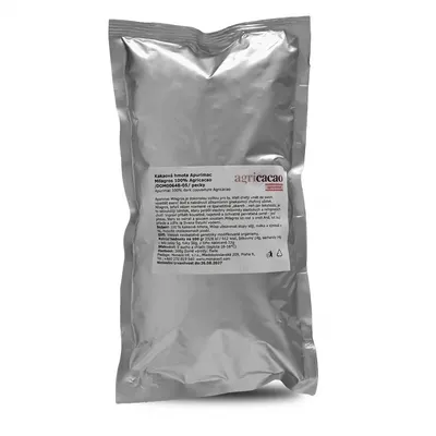 Kakaová hmota Apurimac Milagros Peru 100% v peckách 500 g