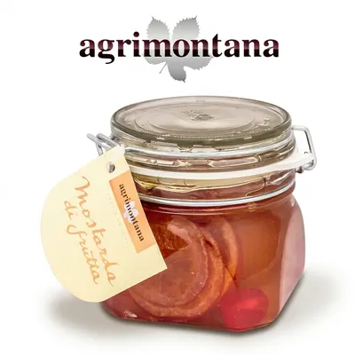 Mostarda di frutta, ovocný mix v sirupu 650 g
