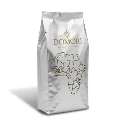 Hořká čokoláda Domori Pobřeží slonoviny 66 % pecky 1 kg