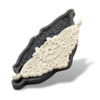 Silikonová forma 3D květy, 15,7x7 cm