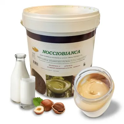 Nugátový krém Nocciobianca mléčný světlý 12 kg