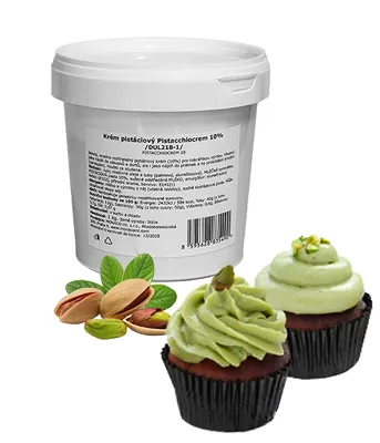 Krém pistáciový Pistacchiocrem 10% 1 kg/kbelík