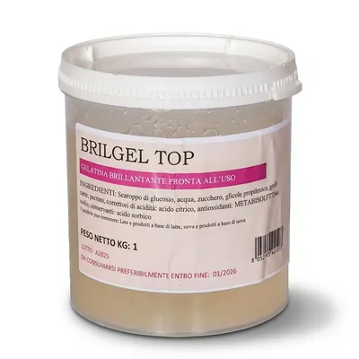 Potahovací lesklý gel Brilgel neutrální 1 kg