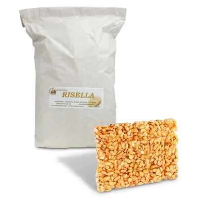 Karamelová pufovaná rýže na zdobení Risella 4 kg