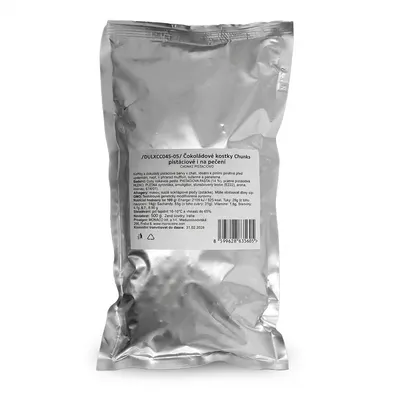 Čokoládové kousky Chunks pistáciové na pečení 500 g