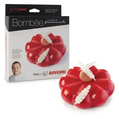 Silikonová forma Bombee 3D květ, 1000 ml, prům. 18 cm