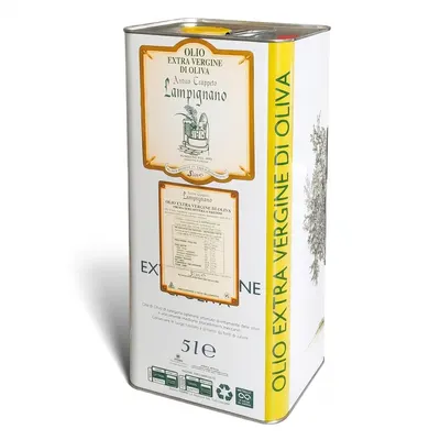 Extra panenský olivový olej, lisovaný za studena, 5 l