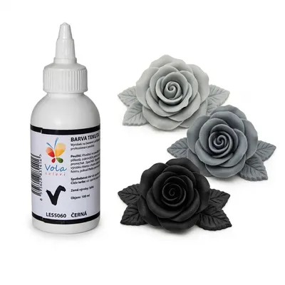Airbrush barva tekutá černá 100 ml