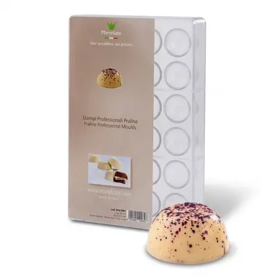 Forma na pralinky homole 11 g, 6x4 dutin, polykarbonát