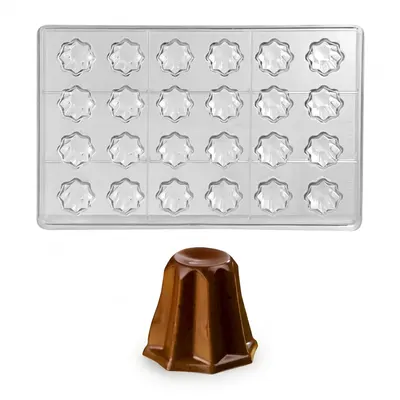 Forma na pralinky pandoro 10 g, 6x4 tvary