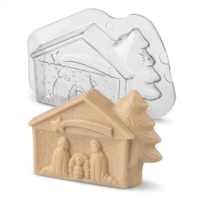 3D forma na čokoládu betlém, 1 pár