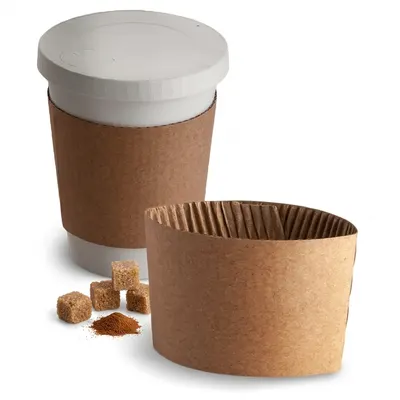 Papírový návlek na kelímek na teplé nápoje 237 ml, 50 ks