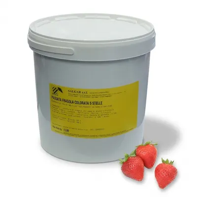 Jahodový džem hladký termostabilní 35 % ovoce 13 kg