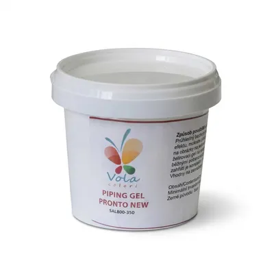 Piping gel extra receptura, čirý dekorační gel 350 g