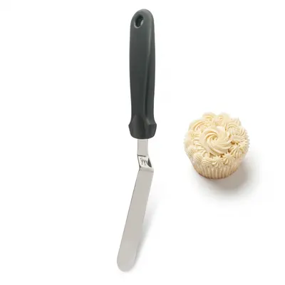 Cukrářská špachtle zalomená nerez 9 cm