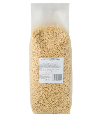 Mandle loupané sekané 2-4 mm 1 kg