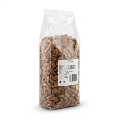 Mandle natural neblanšírované celé 1 kg
