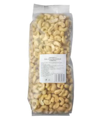 Kešu oříšky natural W320 výběrové 1 kg