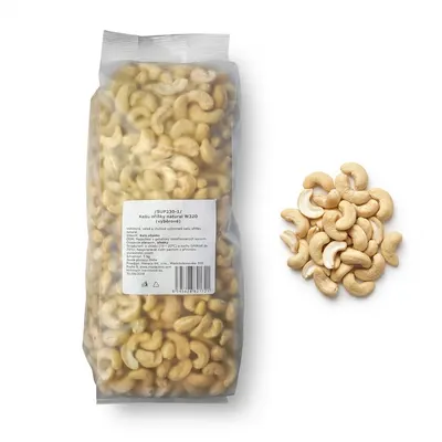 Kešu oříšky natural W320 výběrové 1 kg