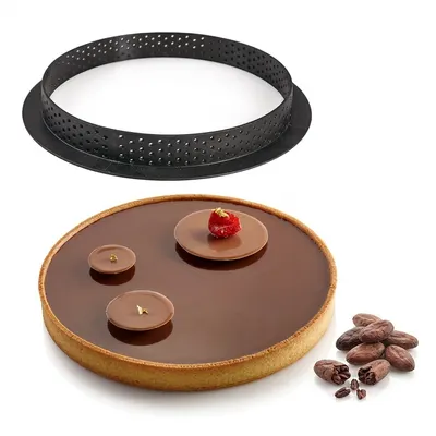 Děrovaný dortový ráfek Tarte Ring kulatý 19 cm, výška 2 cm