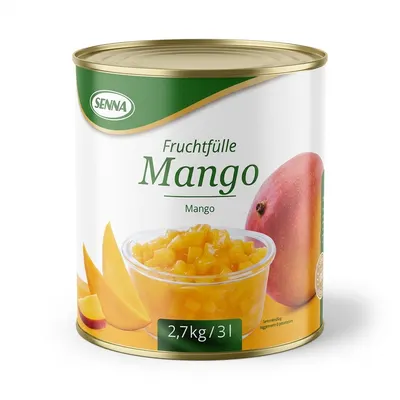 Ovocná náplň mango 70 % ovoce 2,7 kg
